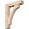 Ekena Millwork Legacy Block Smooth Bracket w/ Offset Brace, Douglas Fir, 7 1/2"W x 36"D x 44"H BKT0806X36X44LEC05SDF - alternate 1